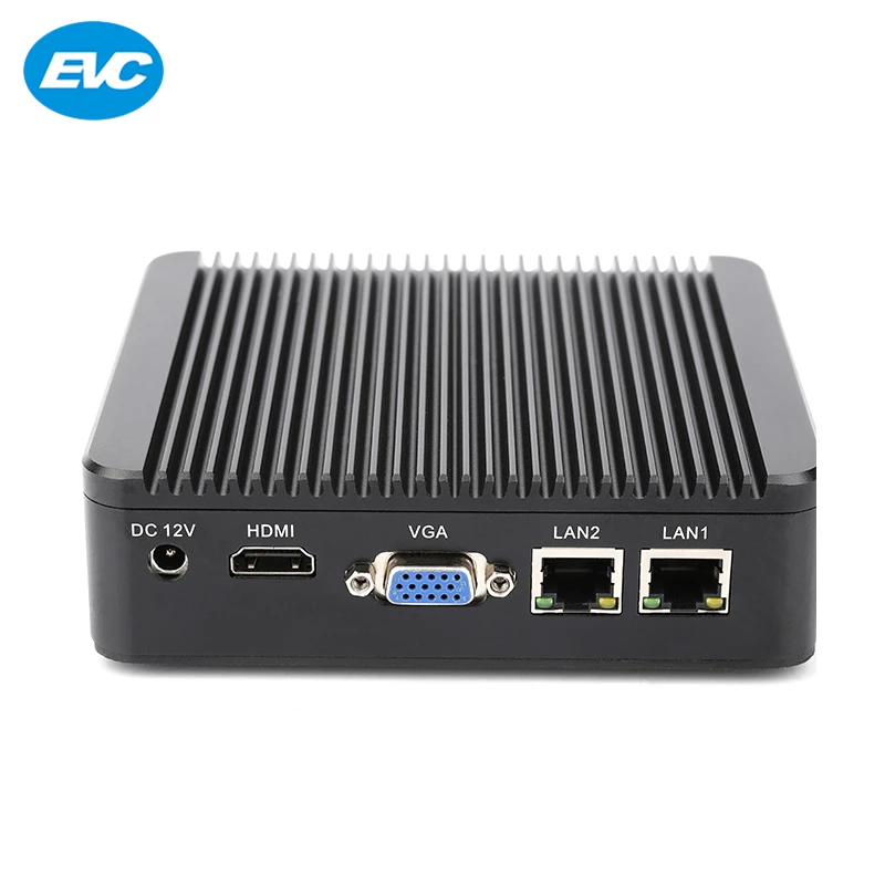 1080 P двойной дисплей barebone встроен мини-ПК с 2 Gigabit Ethernet