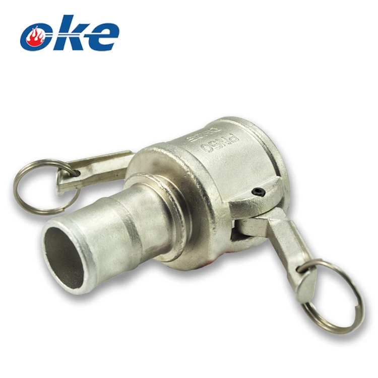 Okefire Mortar Hose Female Coupling With Collar