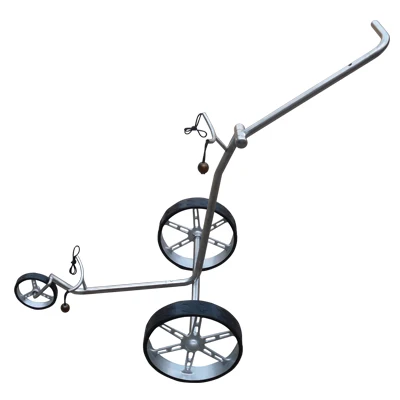 
SELOWO Stainless Steel Push Golf Trolley 3 wheel Very convenient fold to carry 