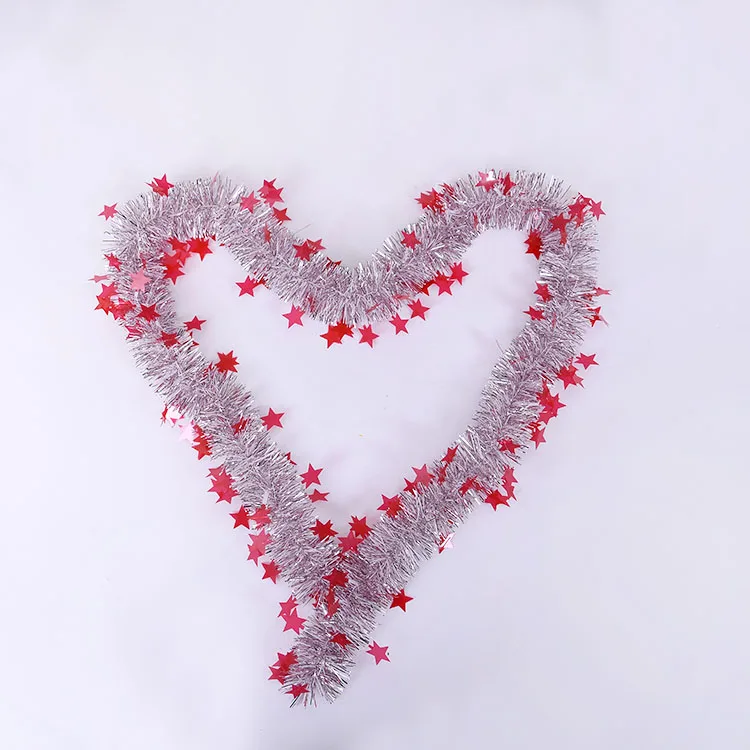 Хуанди Пользовательские Свадебные украшения красочные мишура гирлянды орнамент