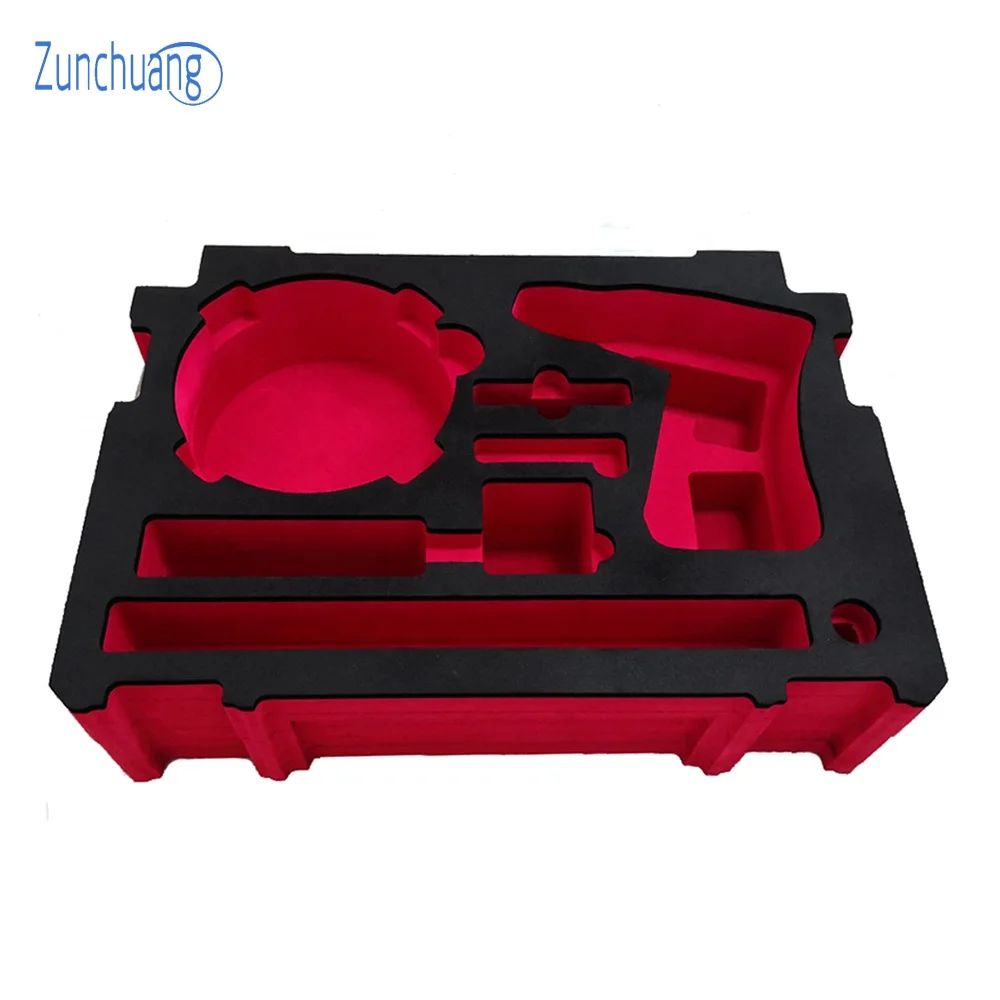 Laser cut eva foam inlay high density eva foam package