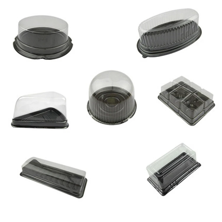 
Dome Acrylic Petit Lid Round Cupcake Clear Packaging Pvc Boxes Cake Transparent Box 