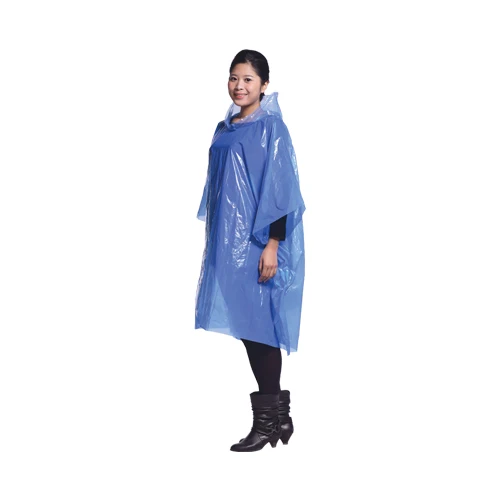 Wholesale promotion disposable pocket raincoat