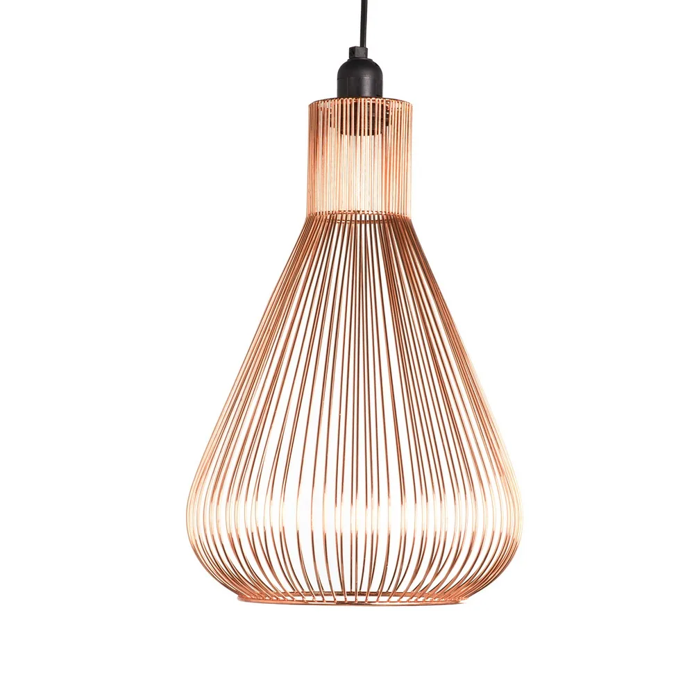 Industrial Vintage Metal Wire Lampshade Frame