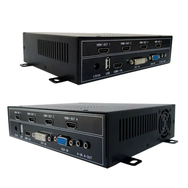 1*4 Fully-Digital Processing Channel Inside 180 Degree HD Video wall controller