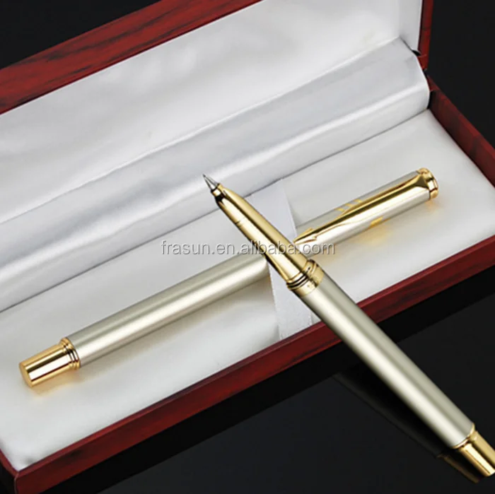 Customized luxury office cap-off design smooth writing roller pens