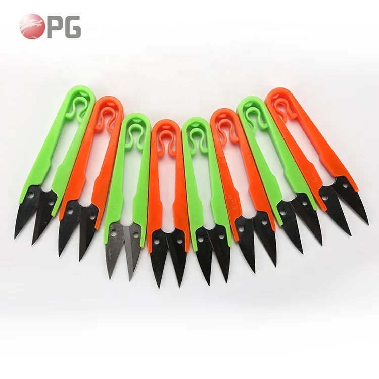
2019 New Style Plastic Handle Barber Fabric Office Scissors 