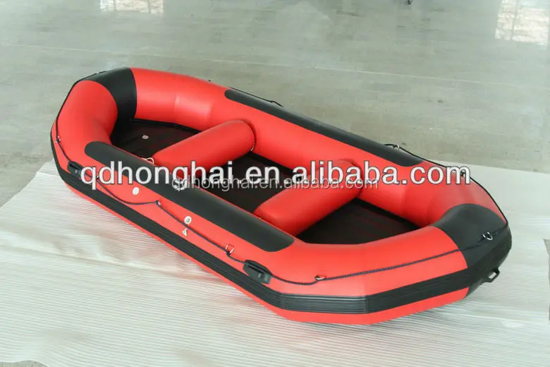 High quality PVC material 8 persons 4.3m Whitewater inflatable rafting boat
