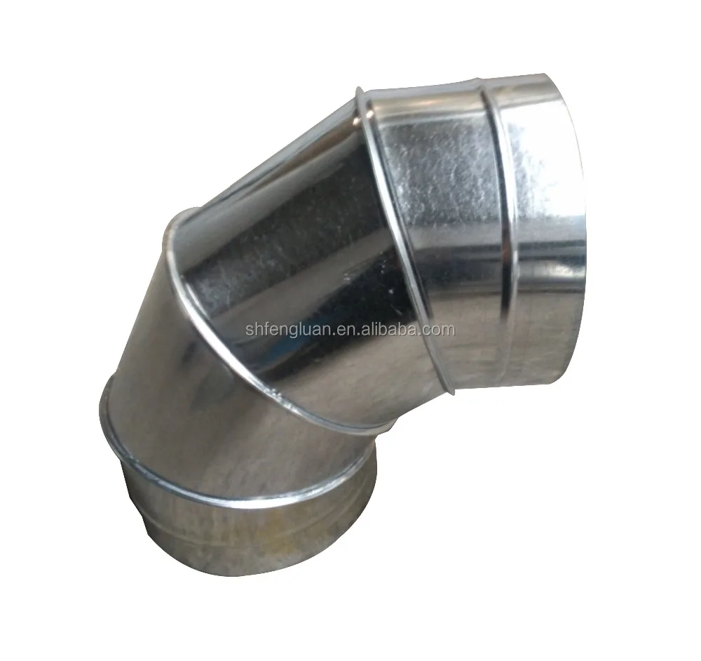 ventilation duct exhaust duct accessories HVAC system 90 degree elbow
