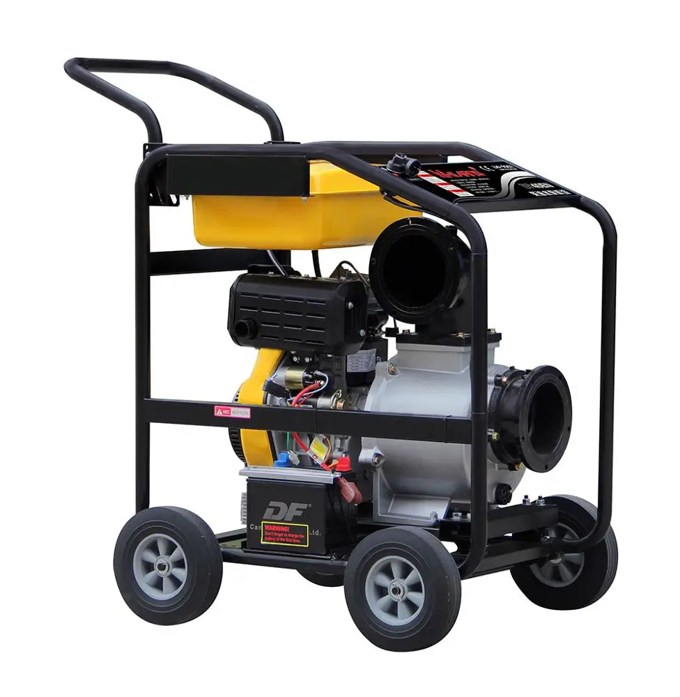 6 inch electric starting diesel water pump set 192 engine DP60E