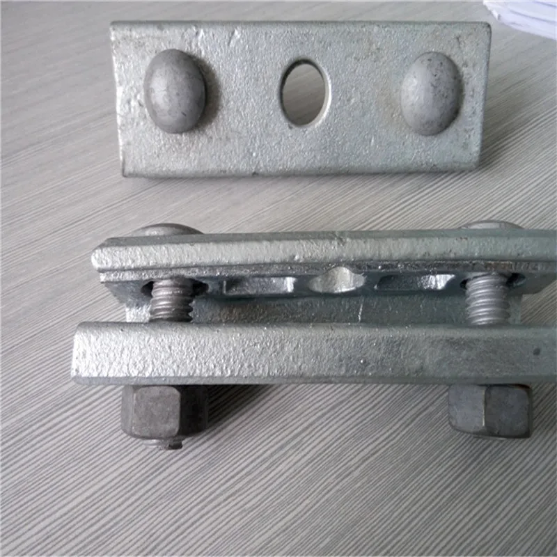 China Galvanized Steel High Voltage Cable Suspension Guy Clamps
