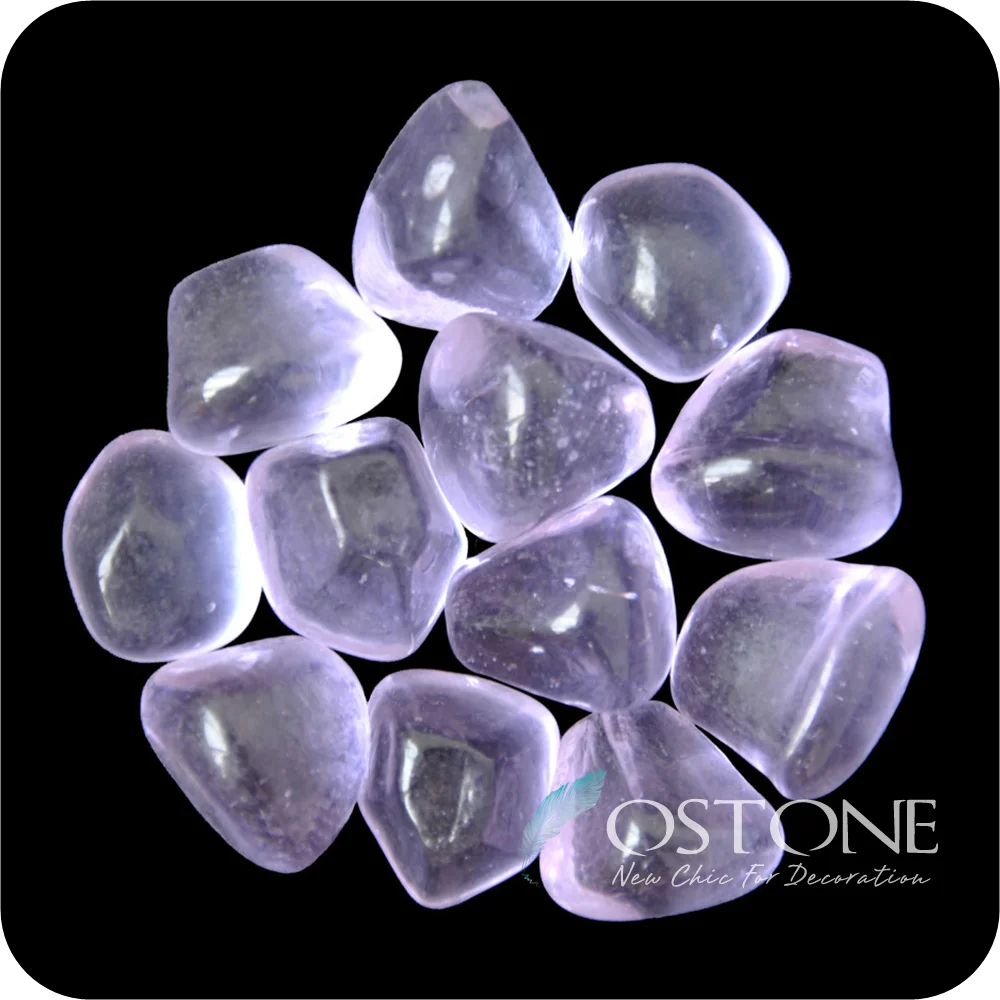 Red Glass Pebbles/China Glass Stone/Cobble With Lowest Price