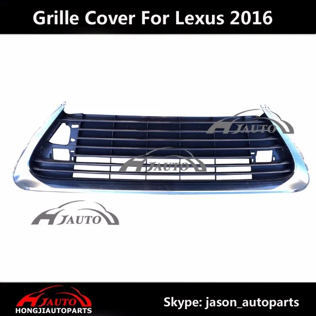 Body Kits For Lexus ES350 ES300 2016 2017 Front Grill Grille Assembly with Chrome Moulding