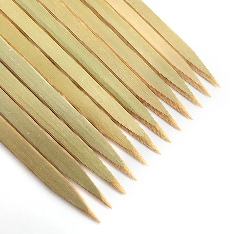 Bamboo square piece flat craft sticks flat bamboo sticks Cheap price