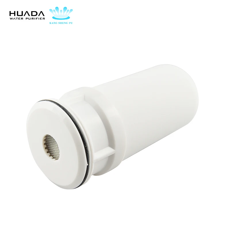 Healthym Kitchen Faucet-Mounted Plastic Water Filter Manual Removes Chlorine for Household Kitchen Use