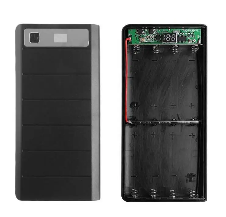 Hot sale 5V Dual USB 8*18650 Power Bank Battery Box Mobile Phone Charger DIY Shell Case For iphone6 Plus S6 xiaomi