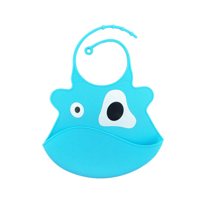 Baby Bibs, Novelty Creature Baby Girls Boys Silica Clasp Bibs