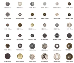 aleacin corona 4 holes boton botton button