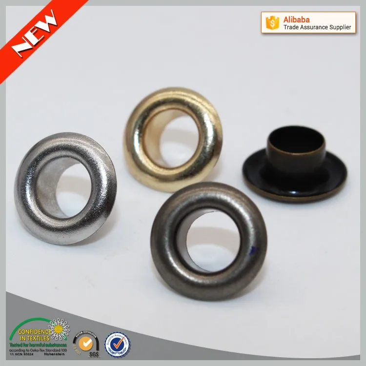 
garment hardware 10mm round brass eyelets and grommets 