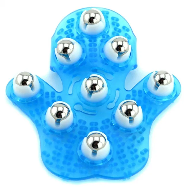 Wholesale 9-Ball Shoulder and Back Deep Tissue Hand Body Massage Glove Cellulite