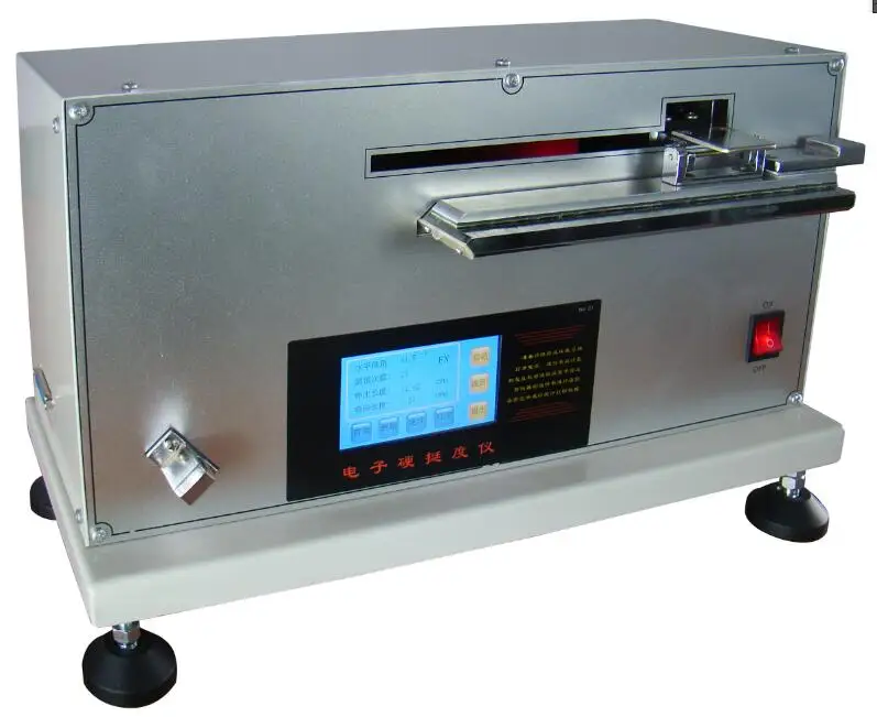 
Automatic fabric stiffness tester 