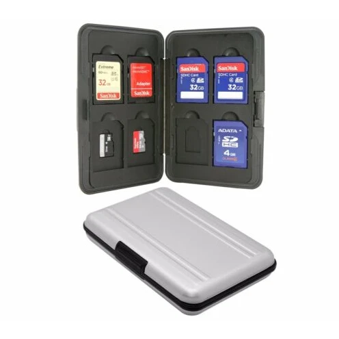 Защитный Алюминиевый Чехол для карт памяти для SD micro SD карт