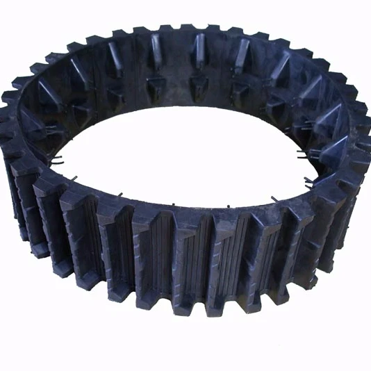 JQ-B Small rubber track width 60mm for lawn mower undercarriage parts