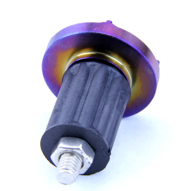 Titanium motorcycle custom fasteners M10 M14