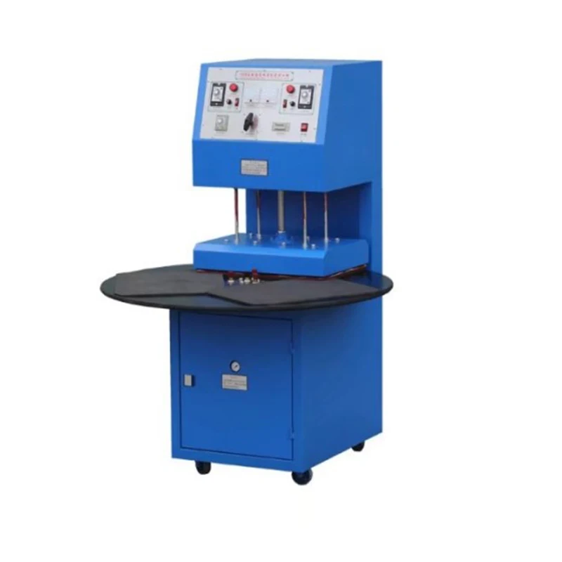 
factory hot sale manual turntable three workstations blister sealing machine blister card packing machine 
