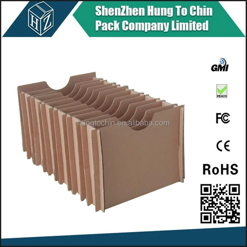 China supplier Cardboard box 3-Layer E-Flute Corrugated partition