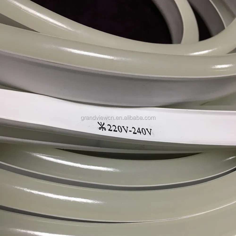 
15*25mm 110V LED Neon Flexible Rope Light of single side with 2835 SMD 