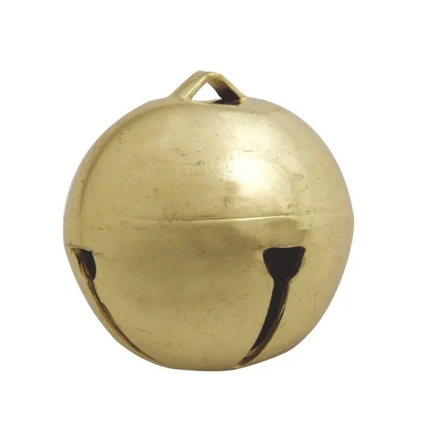 Gold Metal Brass Plated or Nickle Plated Jingle Bells