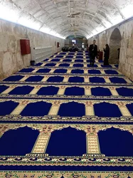 High Quality Royal Church Carpet 100% PP Anti-skip Muslim Wilton Prayer Carpet for Mosque