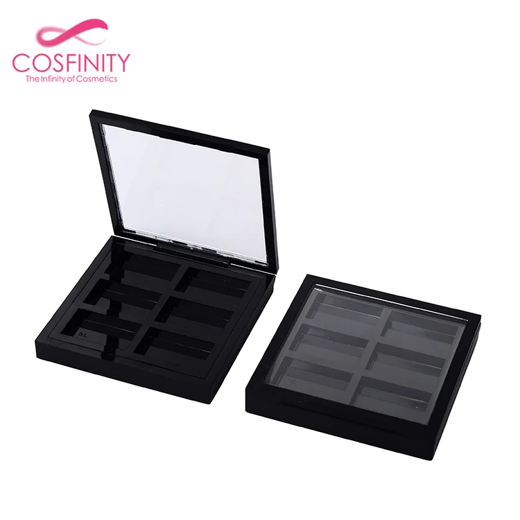 CP03-2471 Empty replaceable eye shadow container or blusher palette unique fancy compact powder case