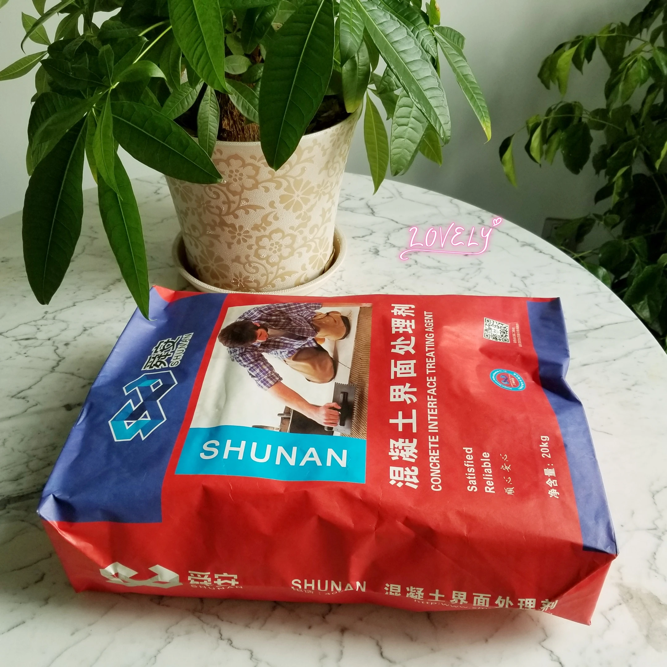 Concrete cement interfacial agent dry powder