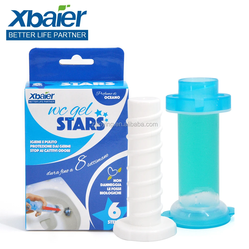 Wholesale Eco Odor Bathroom Automatic Gel Toilet Bowl Cleaner Deodorizer Cleaning Detergents