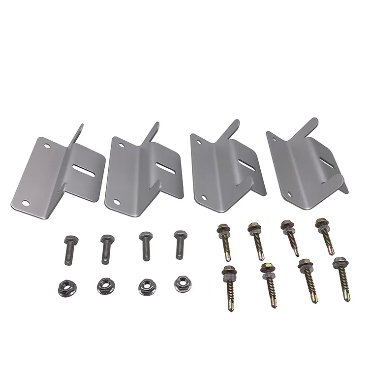 High Quality Aluminum Solar Panel Z-Bracket Mounting Kit for RV