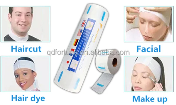 Disposable Beauty Salon Paper Barber Neck Strips