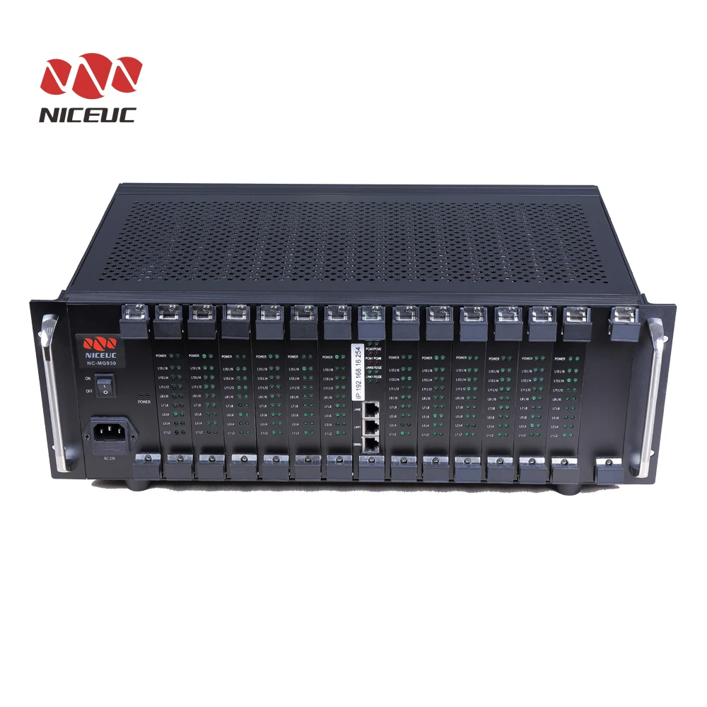 Niceuc Enterprise FXS Gateway MG930 supports IP PBX System