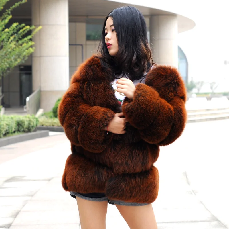  CX-G-A-84A TaoBao одежда волнующие женские пальто из искусственного меха лисы