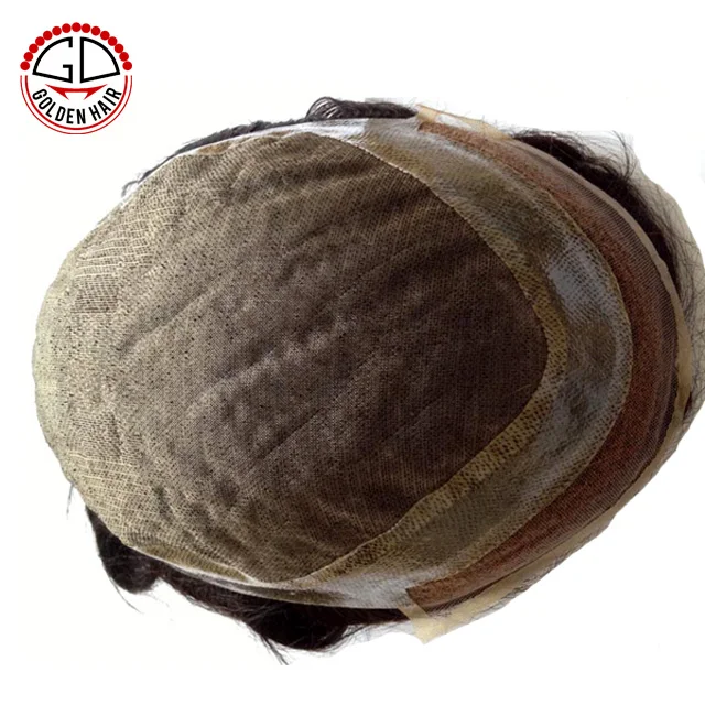 Natural And Comfortable Mono Base Thin Skin Hair Systems For Men