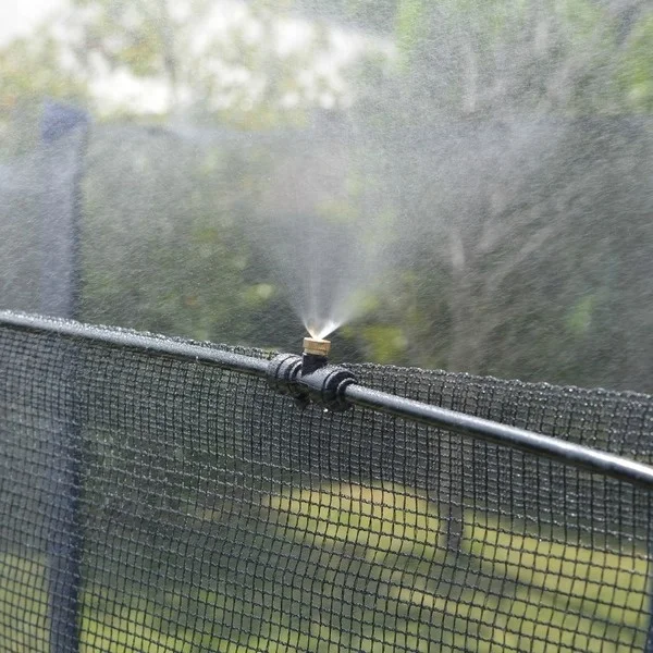 IRP15100 6M Patio Water Misting Cooling System With 6pcs Brass Nozzles Mist for Outdoor