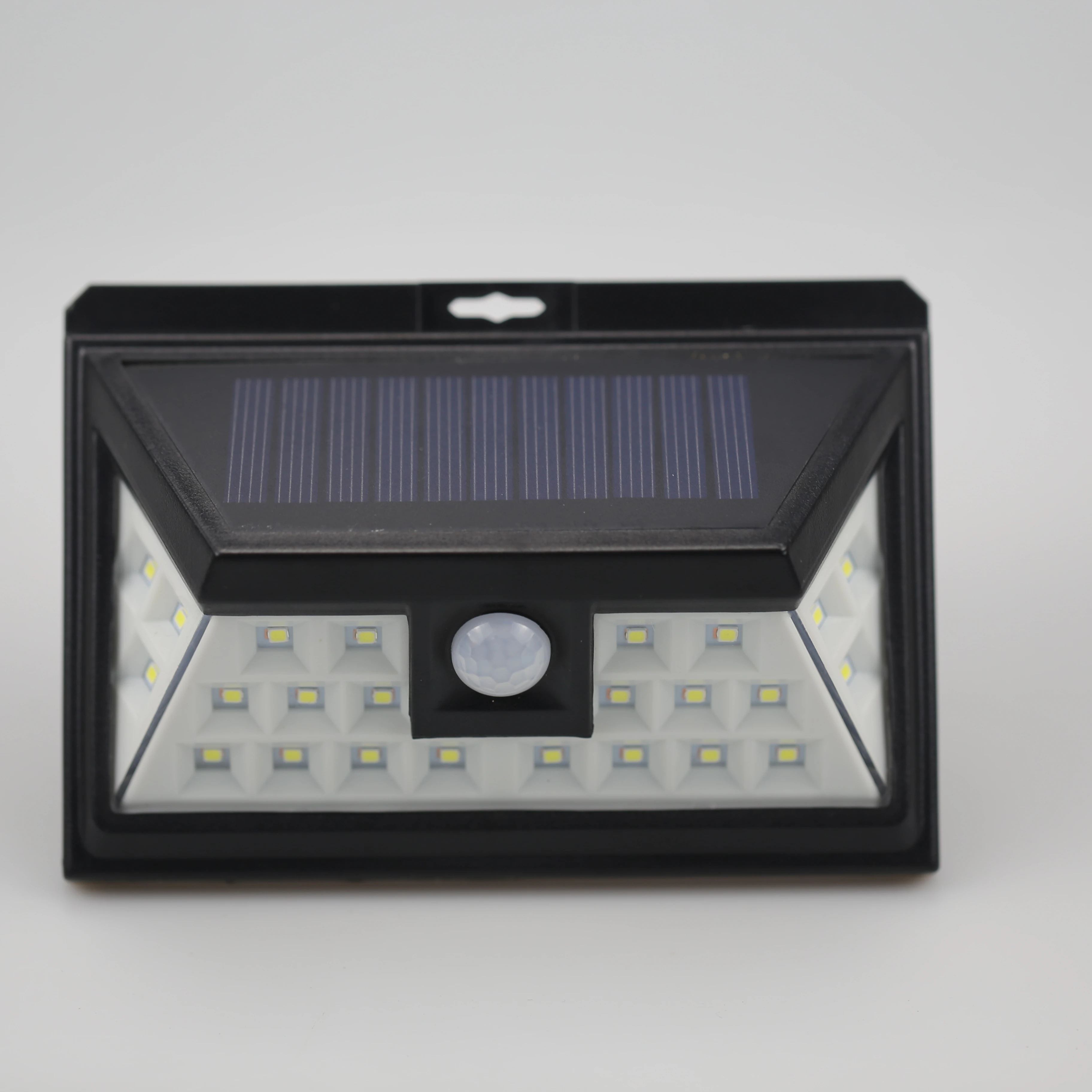 Outdoor waterproof security solar lights solar wall led light battery powered 24 led PIR solar motion sensor light