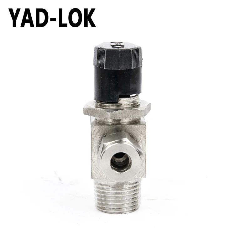 
YAD-LOK 1/4 Inch Vacuum Pressure Stainless Steel 3 Way Ball Valve 