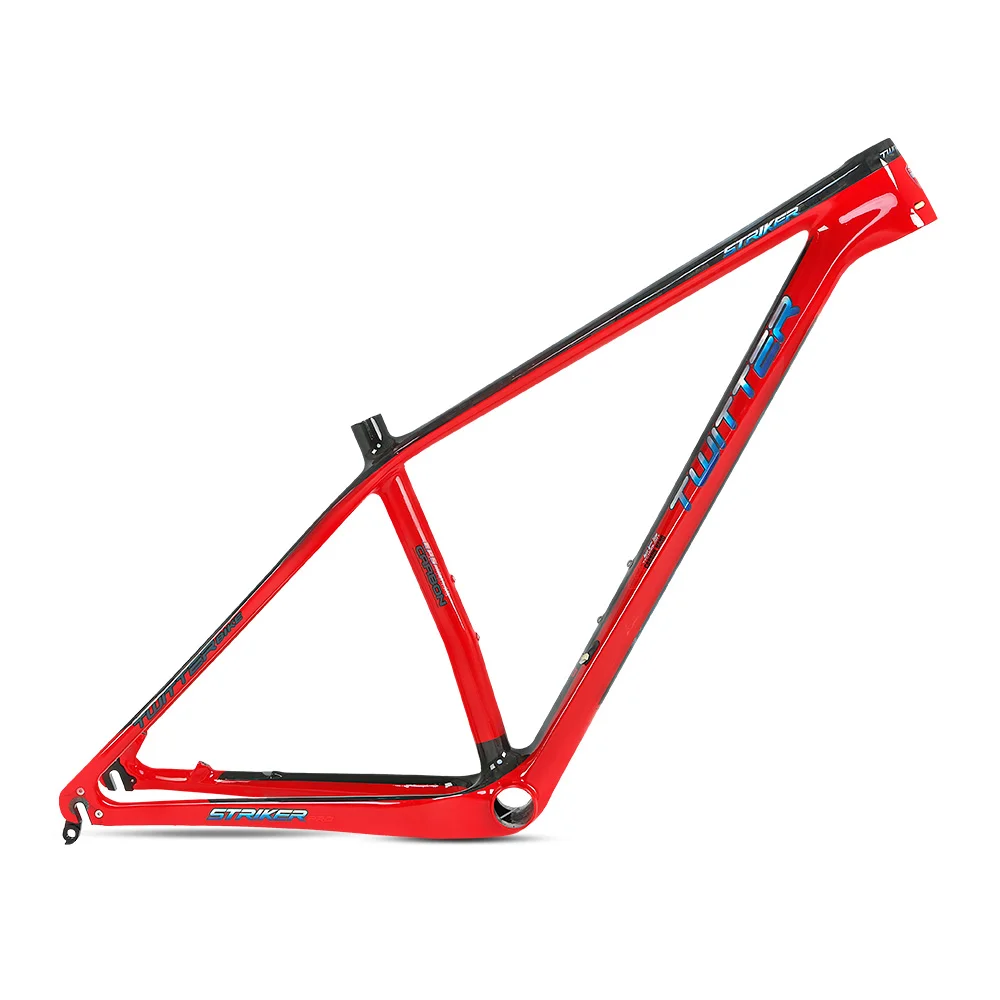 China bicycle parts frameset warranty 5 years 29er carbon fiber mountain bike mtb frame 27.5