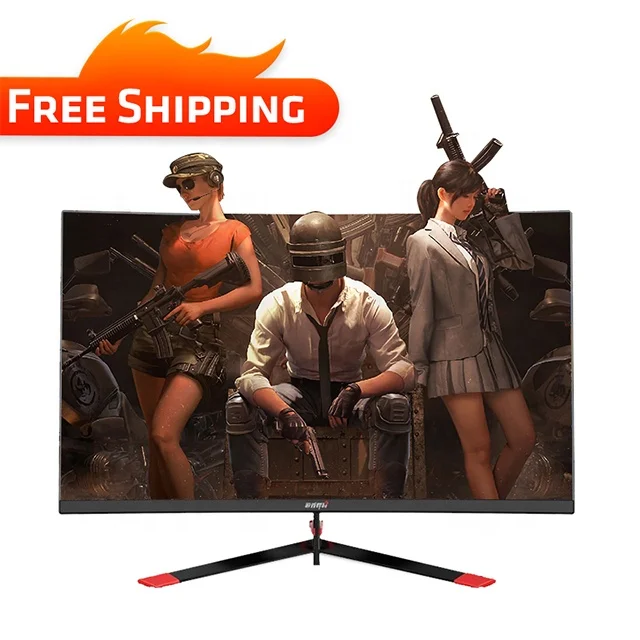
Europe Free Shipping 27 Inch 1080p 144hz Curve Led Lcd Computer Gaming Monitor 