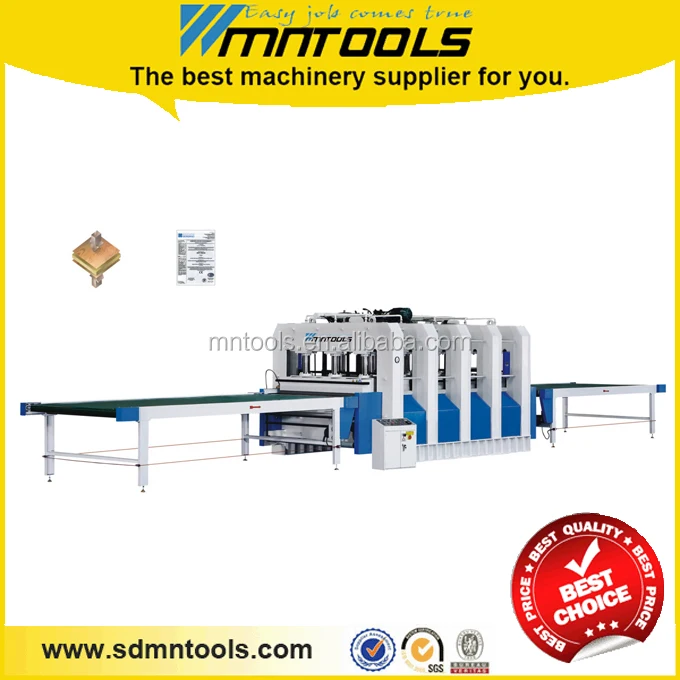 Посредством подачи горячего пресса, ламинирования шпона, ламинирования бумажной пленки