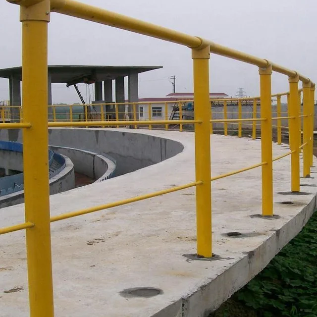 Fiberglass Composite Materials FRP Bridge Railing