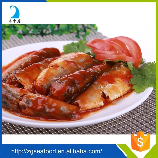 Lower price delicious Tomato Sauce canned mackerel/sardine in tomato sauce