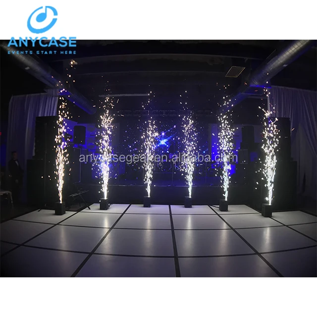 Digital Fireworks Fountain Cold Sparkle Flame Stage Effect Machine